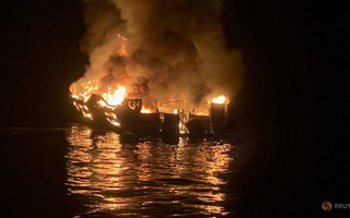 Cháy tàu thủy ở Mỹ, 25 người thiệt mạng