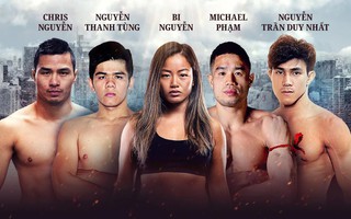 4 võ sĩ họ Nguyễn trên sàn đấu ONE Championship Việt Nam