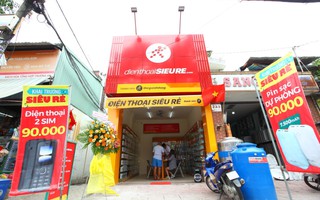 Cạnh tranh tốt, Thế Giới Di Động mở thêm loạt shop Điện Thoại Siêu Rẻ