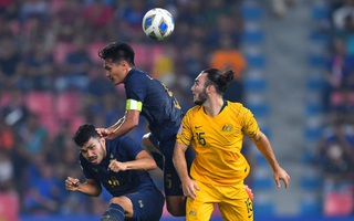 Thua ngược U23 Úc 1-2, U23 Thái Lan trở lại mặt đất