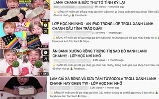 Lại thêm một kênh YouTube có nội dung nguy hại cho trẻ em