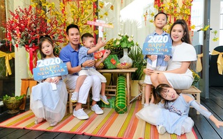 Nghệ sĩ Việt đón Tết đầm ấm bên gia đình