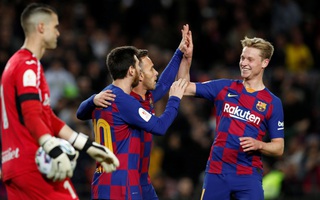 Barcelona đại thắng Leganes, Messi "cứu ghế" HLV Quique Setien