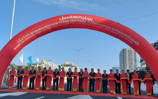 Khánh thành cầu cạn Mai Dịch - Nam Thăng Long trị giá 5.343 tỉ đồng