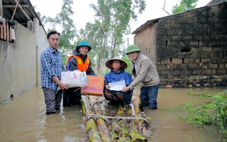 Cùng Báo Người Lao Động đi qua "xứ ngập lụt" Quảng Bình