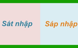 “Sáp nhập” hay “sát nhập”?