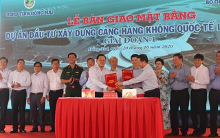 Giao 2.589 ha đất để xây sân bay Long Thành