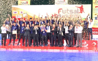 Sân chơi futsal ngày càng hấp dẫn