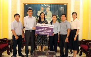 EVNGENCO 3 hỗ trợ 500 triệu đồng cho đồng bào miền Trung