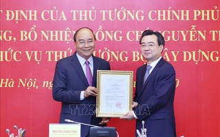 Thủ tướng trao quyết định bổ nhiệm cho ông Nguyễn Thanh Nghị