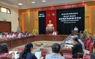 Đại hội Đảng bộ tỉnh Ninh Bình lần thứ XXII sẽ diễn ra từ ngày 20 đến 22-10