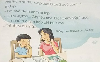 "Tác giả sách giáo khoa không hình dung được sách mình đào tạo con người nào!"