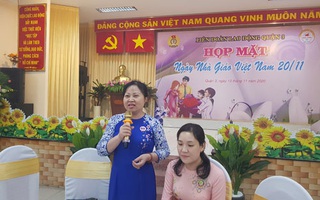 Tri ân giáo viên nghỉ hưu