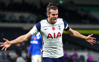 Siêu dự bị Gareth Bale tỏa sáng, Tottenham lên ngôi nhì Ngoại hạng Anh