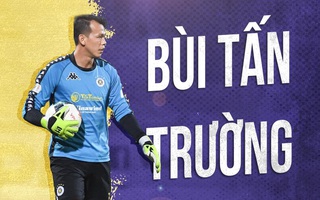 Thủ môn Tấn Trường trở lại đội tuyển sau khi gia hạn hợp đồng với Hà Nội FC