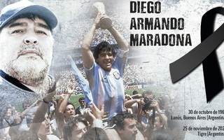 Pele, Messi, Ronaldo... và thế giới bóng đá tiễn biệt huyền thoại Maradona