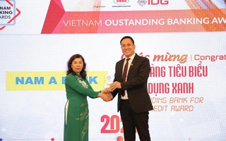 Nam A Bank tiếp tục nhận Giải thưởng “Ngân hàng tiêu biểu về Tín dụng xanh” năm 2020