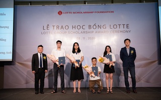 LOTTE tiếp tục trao học bổng cho sinh viên 11 trường đại học