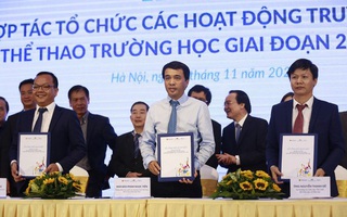 Đẩy mạnh hoạt động thể thao trong các trường học