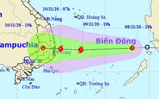 Áp thấp nhiệt đới vào Biển Đông, khả năng mạnh lên thành bão số 12