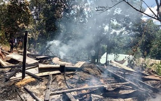 Quảng Nam: Cháy nhà, 2 chị em tử vong thương tâm