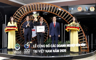 Vedan Việt Nam duy trì danh hiệu "Top 100 Doanh nghiệp phát triển bền vững năm 2020"