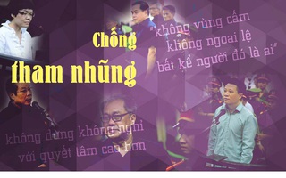 [Infographic] Những con số thể hiện "không vùng cấm" trong chống tham nhũng