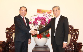 Bí thư Thành ủy Nguyễn Văn Nên gửi lời tri ân Tòa Tổng Giám mục TP HCM