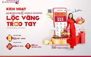 Rộn ràng đón năm mới cùng chương trình “Kích hoạt Agribank E-Mobile Banking - Lộc vàng trao tay”
