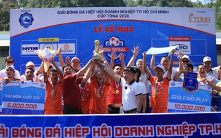 CLB Đạt Vĩnh Tiến vô địch Giải Bóng đá Hiệp hội Doanh nghiệp TP HCM 2020