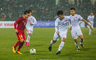 Quang Hải ghi bàn đẹp mắt, đội tuyển Việt Nam hoà "đàn em" U22 Việt Nam 2-2