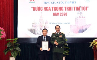 "Thầy tôi!" đoạt giải nhất cuộc thi viết "Nước Nga trong trái tim tôi" 2020