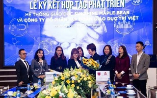 Sunshine Maple Bear “bắt tay” với Tập đoàn Giáo dục Trí Việt