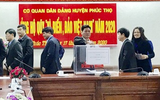 Hà Nội: Ủng hộ ít nhất một ngày lương vào Quỹ "Vì biển, đảo Việt Nam"