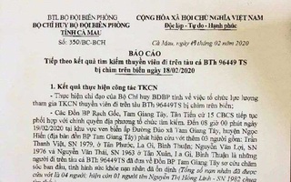 4 ngư dân Bình Thuận bị chìm tàu thoát chết trong gang tấc