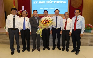 Ông Nguyễn Tấn Tuân giữ chức Chủ tịch UBND tỉnh Khánh Hòa