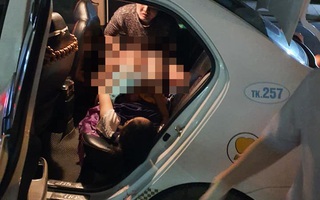 Nam tài xế taxi làm "bà đỡ" cho sản phụ ở Quảng Nam