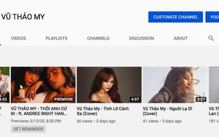 Kênh Youtube chứa nhiều MV của Vũ Thảo My bất ngờ biến mất