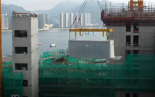 Công nghệ lắp ghép căn hộ cao tầng độc đáo ở Hong Kong