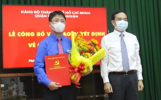 Ông Phạm Hồng Sơn giữ chức Bí thư Quận ủy quận Phú Nhuận