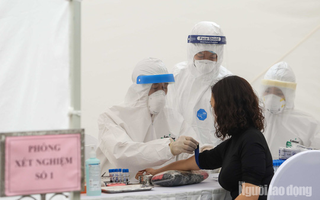 Phát hiện 3 mẫu test nhanh có kháng thể virus tại trạm xét nghiệm gần "ổ dịch" Bệnh viện Bạch Mai