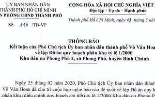 UBND TP HCM chỉ đạo công an vào cuộc, xử lý vi phạm của Công ty Phi Long