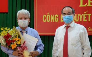 Ông Võ Khắc Thái giữ chức Bí thư Quận ủy quận 7, TP HCM