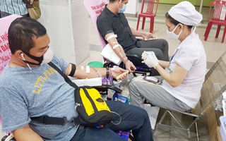 700 đoàn viên tham gia hiến máu tình nguyện