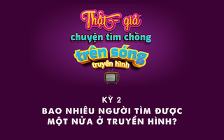 [eMagazine] Thật - giả chuyện tìm chồng trên sóng truyền hình: Bao nhiêu người tìm được một nửa?