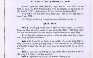 Con nguyên quan chức du học bằng tiền ngân sách không về: Chưa có tiền... trả!