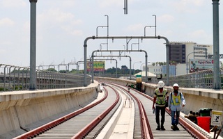 Cận cảnh Depot và ga trên cao tuyến metro Bến Thành - Suối Tiên