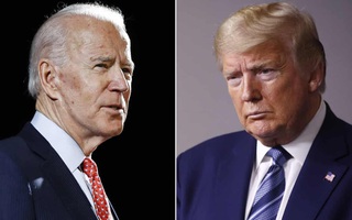 Tổng thống Trump “lép vế” trước ông Biden ở một số bang