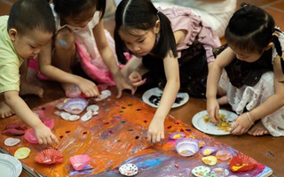 "Vẽ lên cổ tích" gây quỹ cho trẻ khiếm khuyết