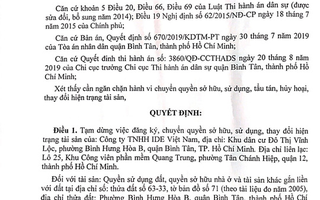 Chủ đầu tư dính kiện tụng kéo dài, hơn 3 năm khách hàng vẫn chưa được nhận nhà